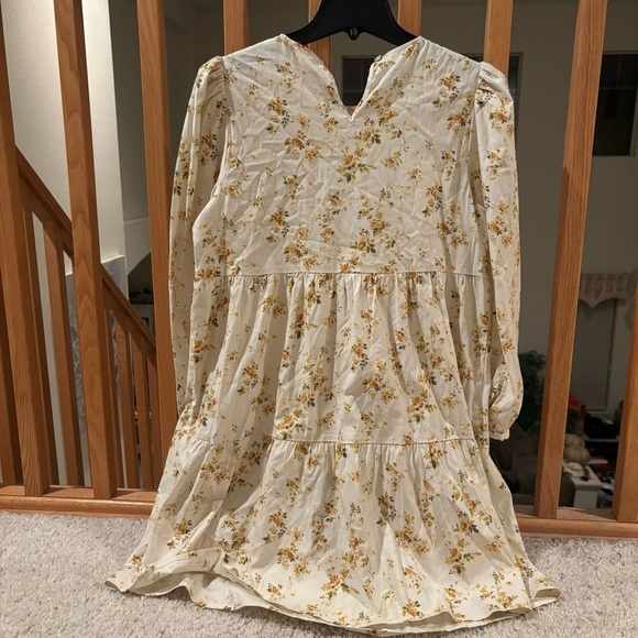 Reformation Beckett floral-print organic cotton-blend mini dress - Picture 4 of 5